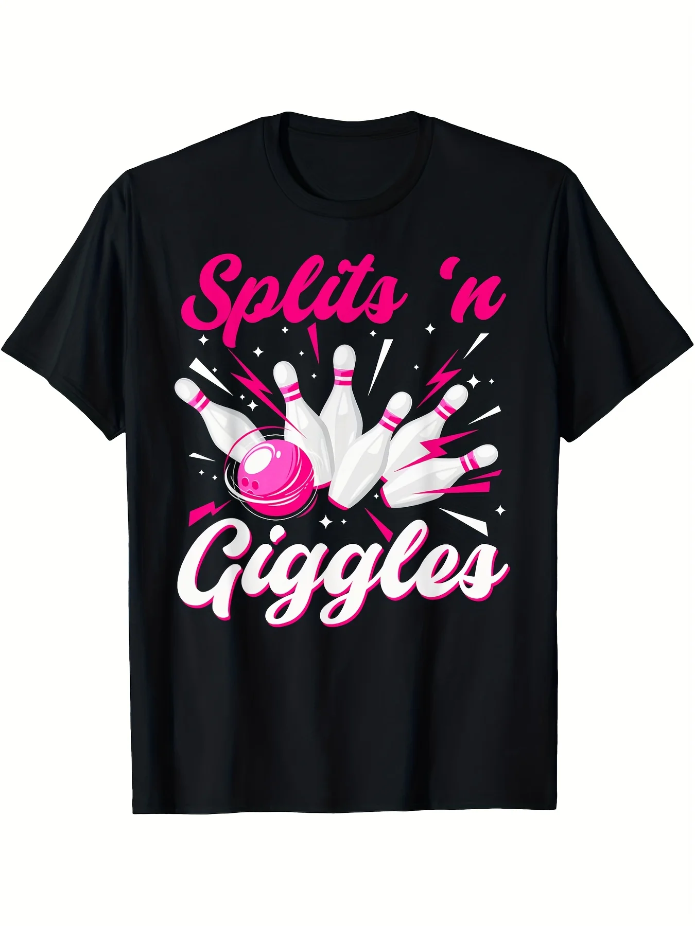 Short Sleeve Bowling Shirt Retro - Divertente maglietta a tema bowling per