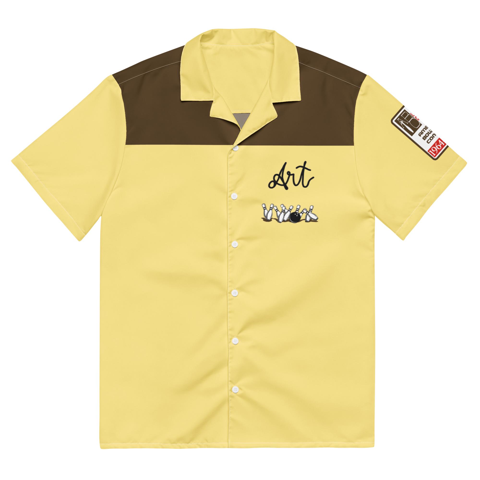 Short Sleeve Bowling Shirt Retro - The Dude's The Big Lebowski Movie