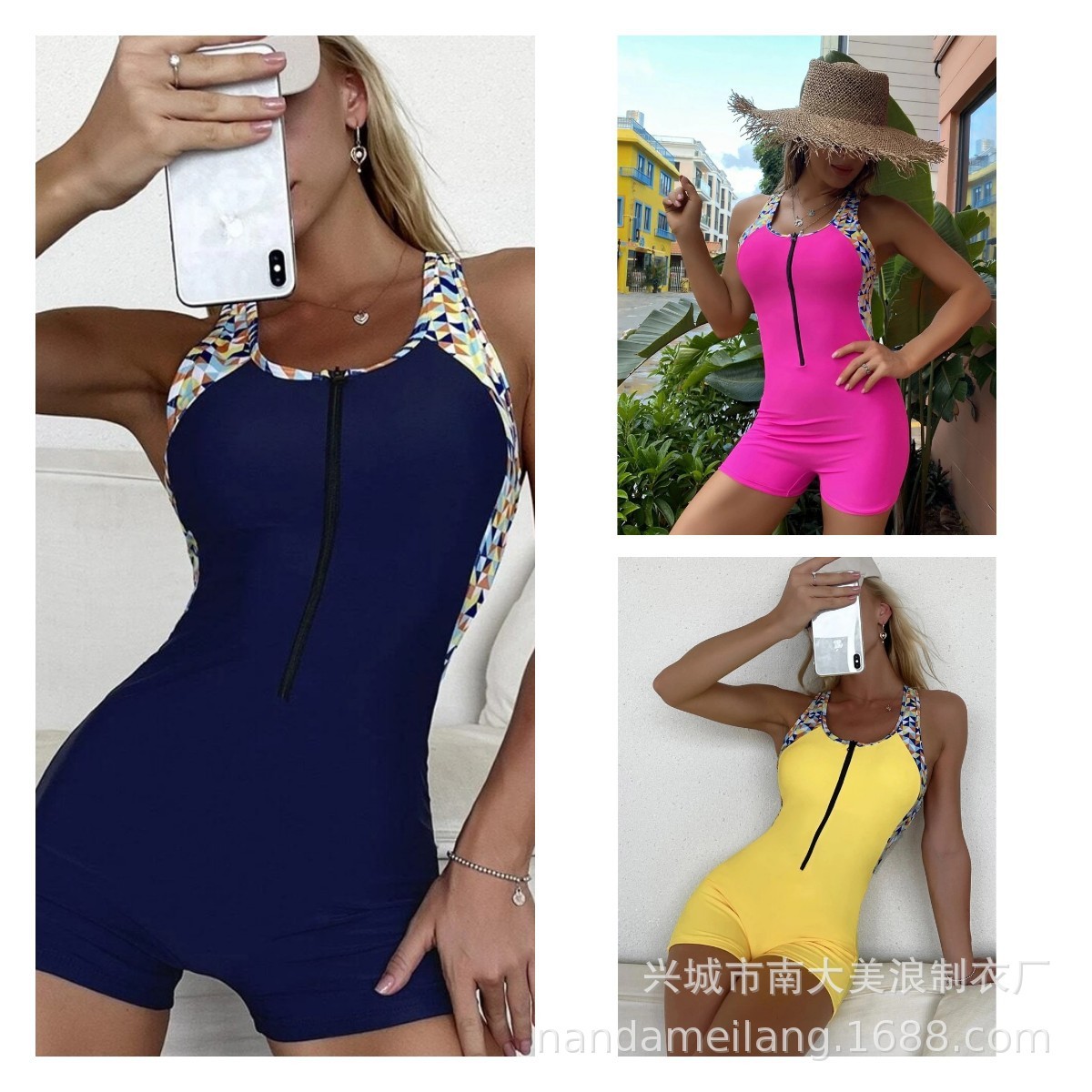 Shorts - Costume da bagno da donna con
