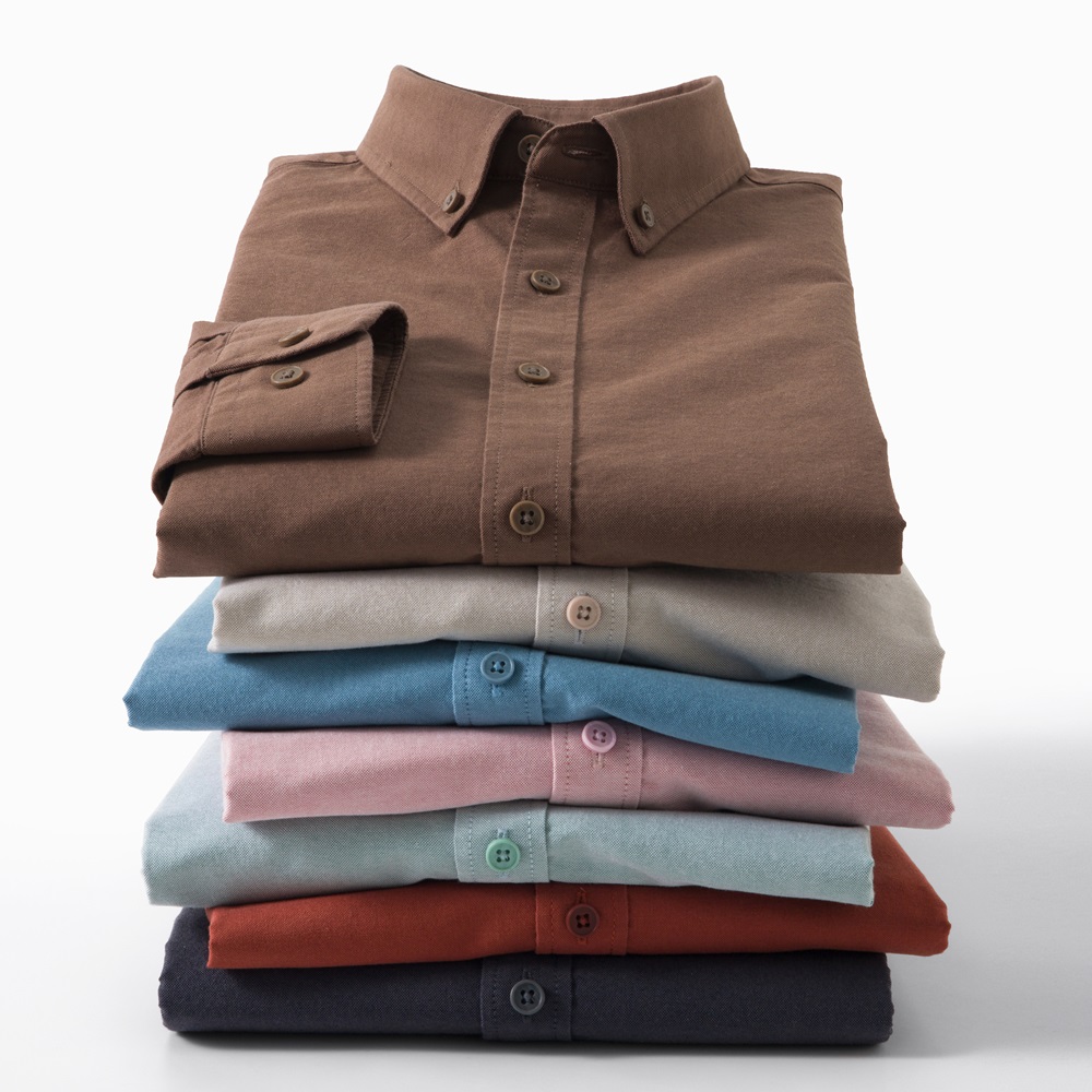 Nuova Camicia Oxford da Uomo 2 - Mandarin Collar Formal Shirt Slim Fit recensione e prezzo