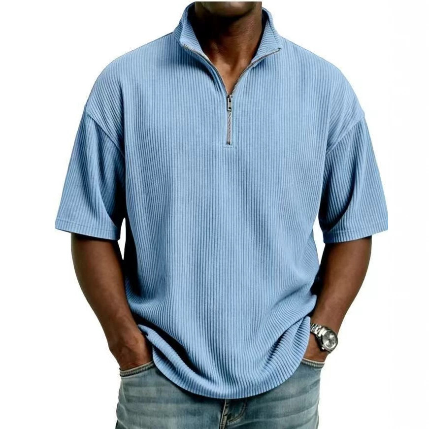 Camicia estiva in velluto a co - Corduroy Button Up Shirt Men recensione e prezzo