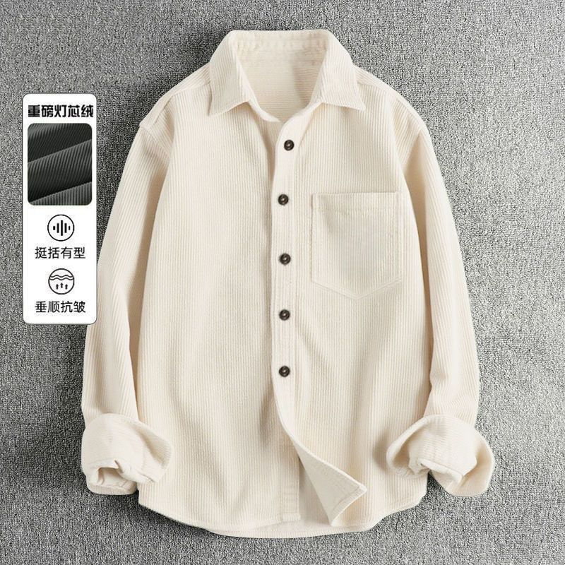 Camicie da uomo in velluto a c - Corduroy Button Up Shirt Men recensione e prezzo