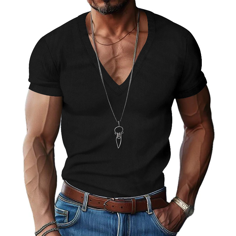 T-Shirt Estiva da Uomo in Cord - Corduroy Button Up Shirt Men recensione e prezzo