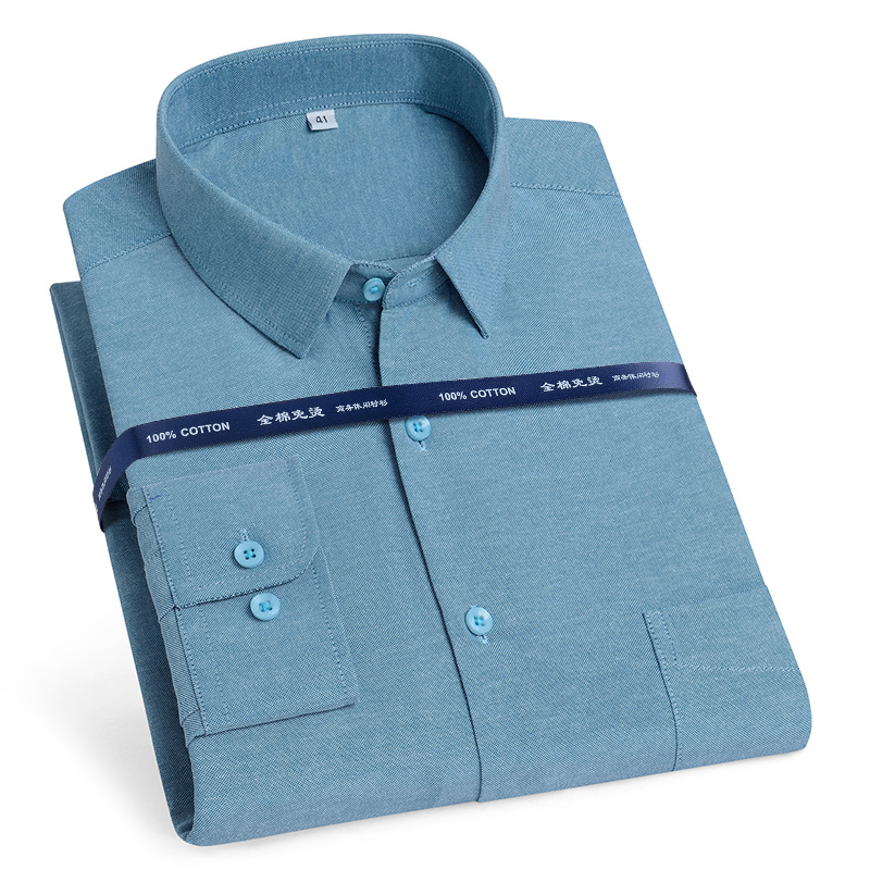 Camicie oxford in puro cotone  - Oxford Cotton Casual Shirt Business recensione e prezzo