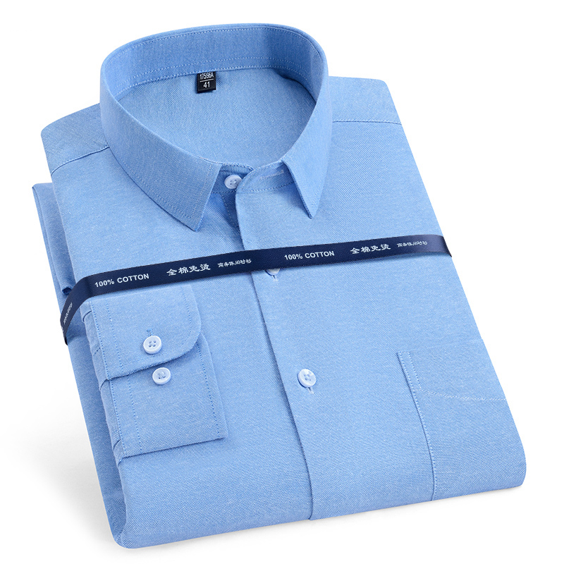 Camicie oxford in puro cotone  - Oxford Cotton Casual Shirt Business recensione e prezzo