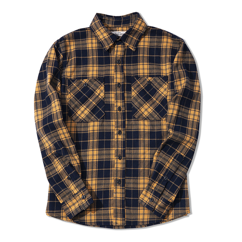 Camicia Classica in Flanella d - Flannel Plaid Shirt Heavy Weight recensione e prezzo