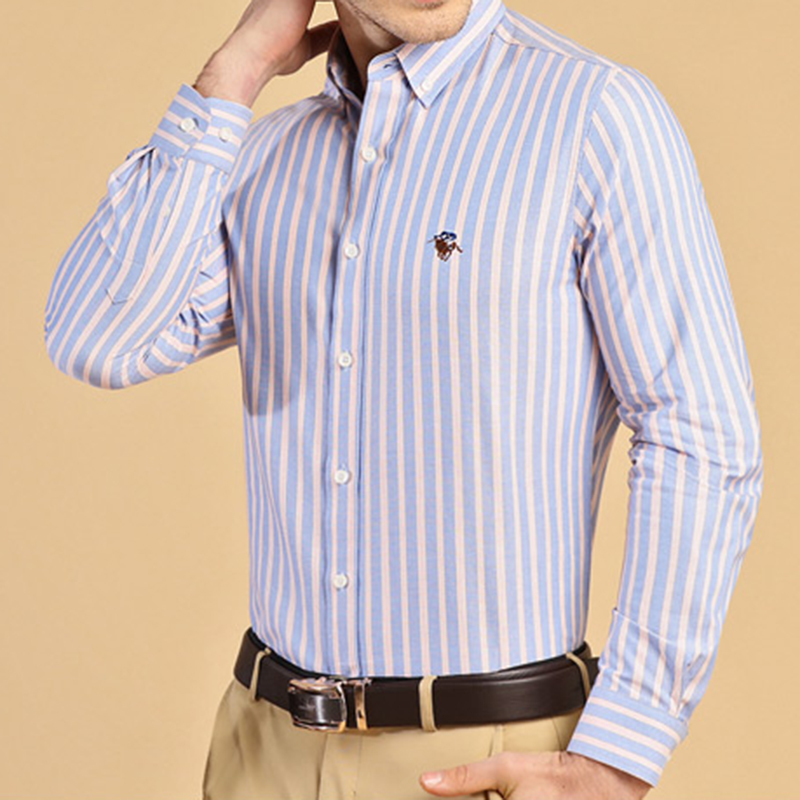 Nuove Camicie a Maniche Lunghe - Oxford Cotton Casual Shirt Business recensione e prezzo