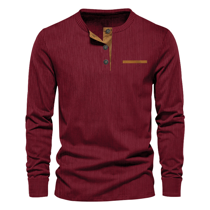 T-shirt a maniche lunghe da uo - Corduroy Button Up Shirt Men recensione e prezzo