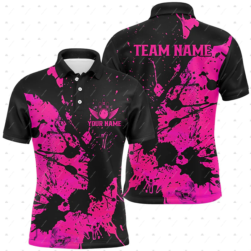 Magliette Polo Personalizzate  - Short Sleeve Bowling Shirt Retro recensione e prezzo