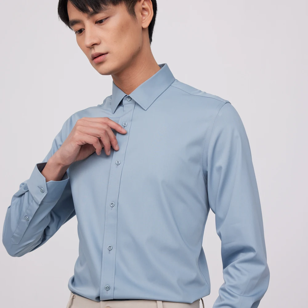 Camicia da uomo business senza - Breathable Bamboo Fiber Shirt Non Iron recensione e prezzo