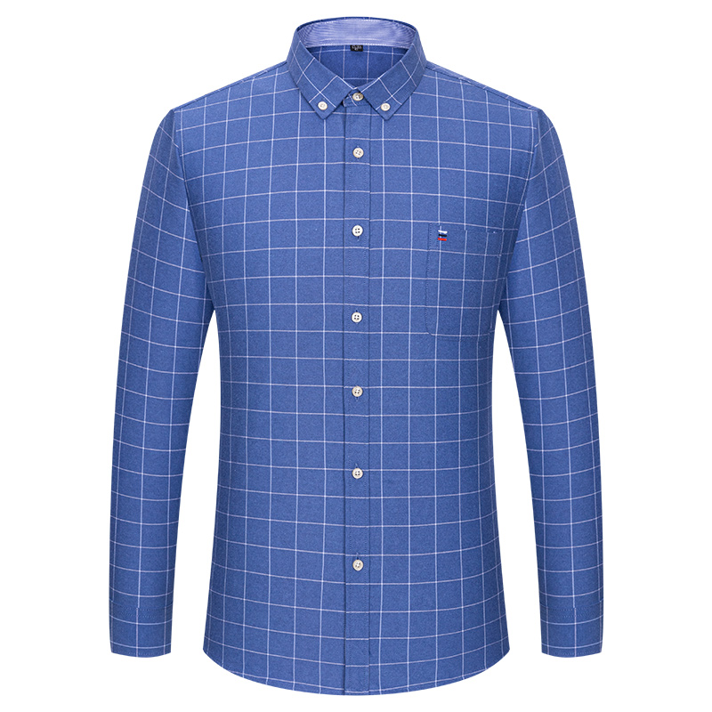 Camicie scozzesi a righe da uo - Oxford Cotton Casual Shirt Business recensione e prezzo