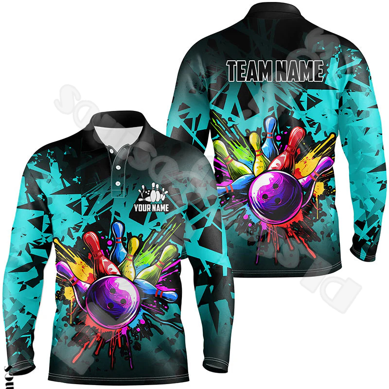 Nome personalizzato Strike Bow - Short Sleeve Bowling Shirt Retro recensione e prezzo