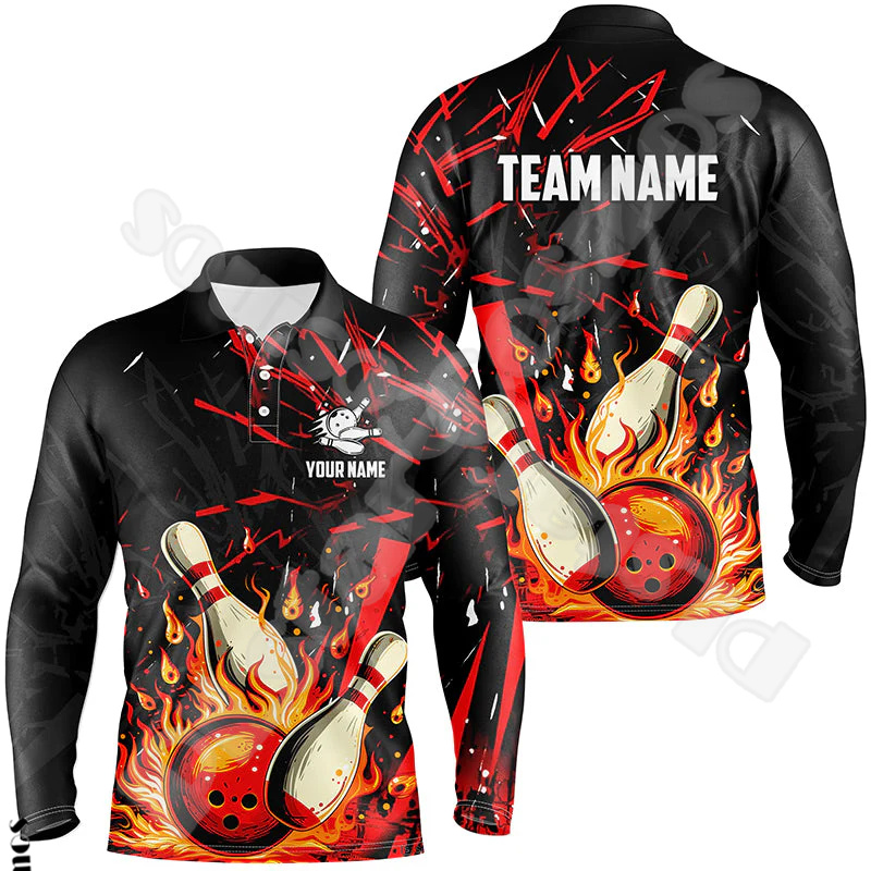 Nome personalizzato Strike Bow - Short Sleeve Bowling Shirt Retro recensione e prezzo