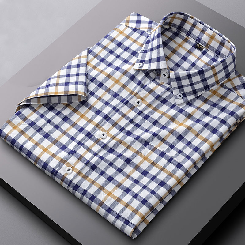 Estate nuovo 100% cotone Oxfor - Oxford Cotton Casual Shirt Business recensione e prezzo