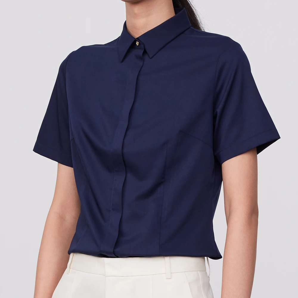 Camicetta da donna a maniche c - Breathable Bamboo Fiber Shirt Non Iron recensione e prezzo