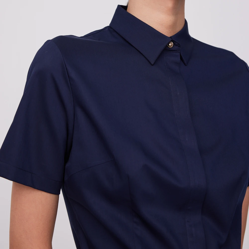 Camicetta da donna a maniche c - Breathable Bamboo Fiber Shirt Non Iron recensione e prezzo