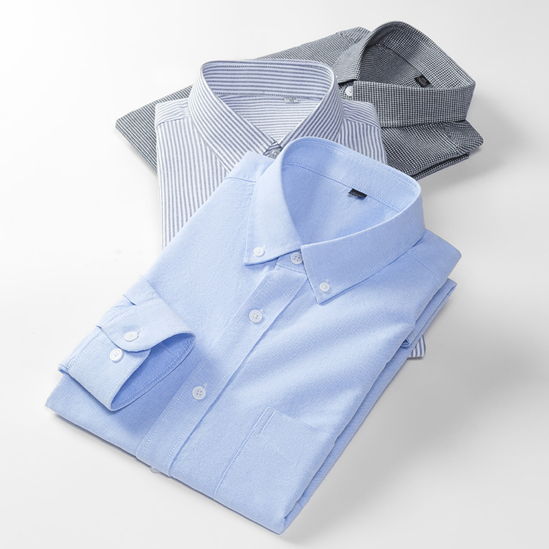 Camicia Oxford da uomo nuova p - Oxford Cotton Casual Shirt Business recensione e prezzo