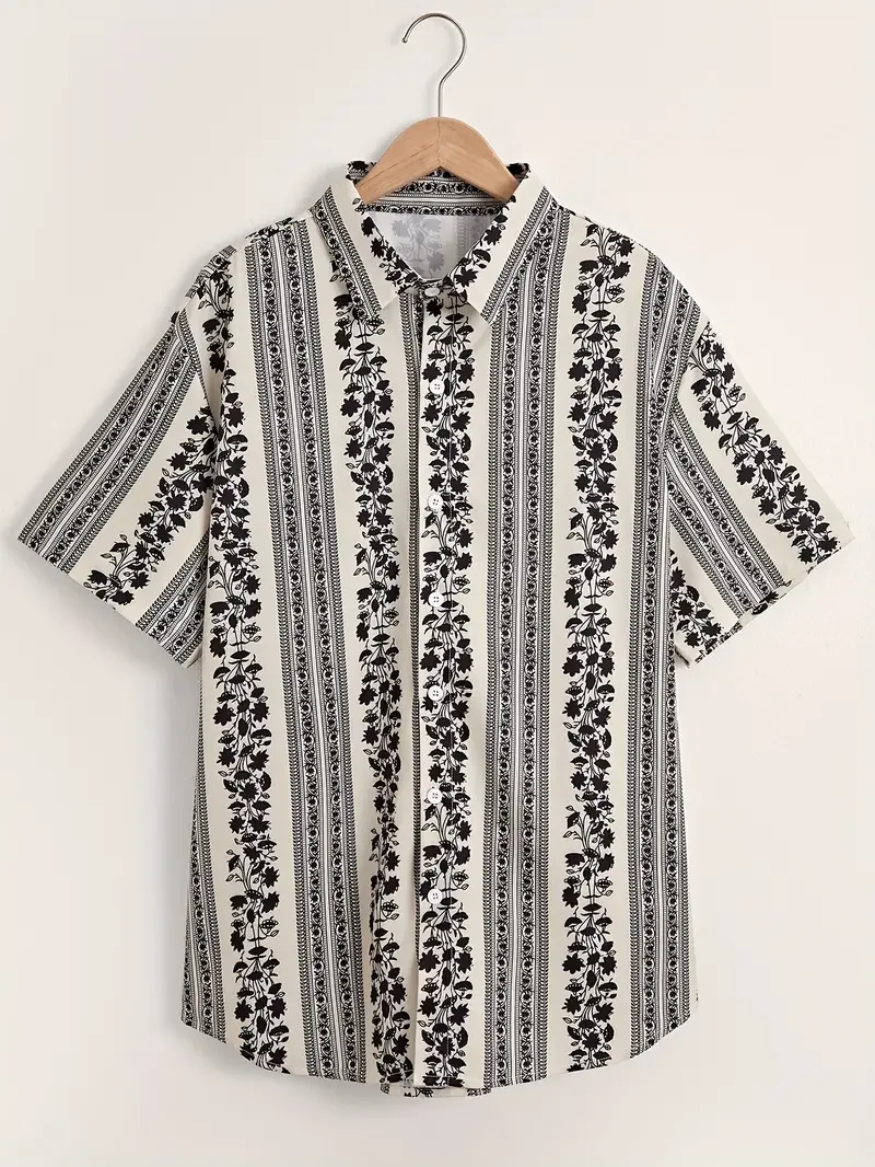 Camicia hawaiana da uomo con s - Short Sleeve Bowling Shirt Retro recensione e prezzo