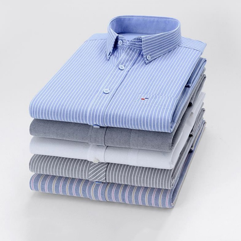 Camicie a quadri da uomo in pu - Oxford Cotton Casual Shirt Business recensione e prezzo