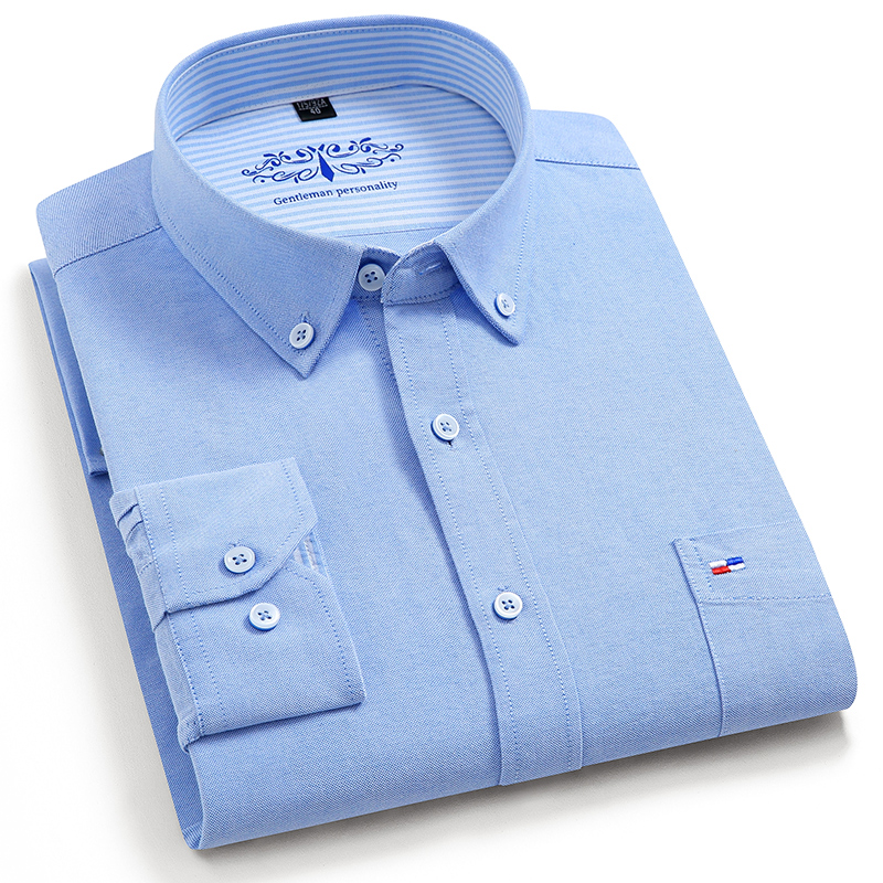 Camicie a quadri da uomo in pu - Oxford Cotton Casual Shirt Business recensione e prezzo