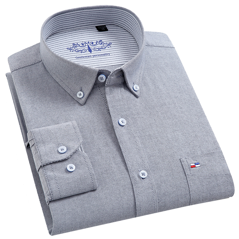 Camicie a quadri da uomo in pu - Oxford Cotton Casual Shirt Business recensione e prezzo
