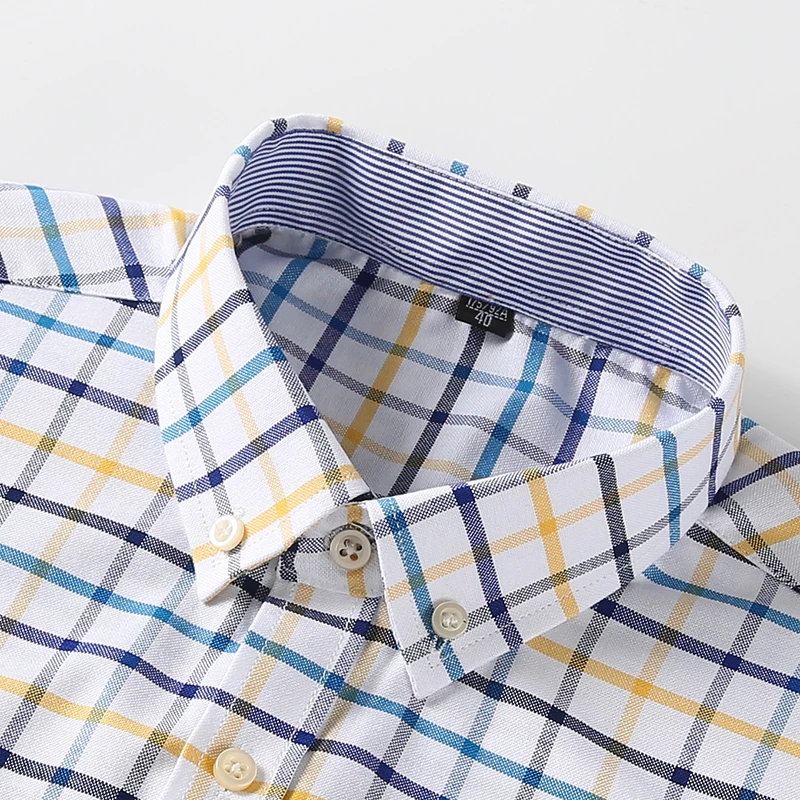 Camicie da uomo in cotone 100% - Oxford Cotton Casual Shirt Business recensione e prezzo