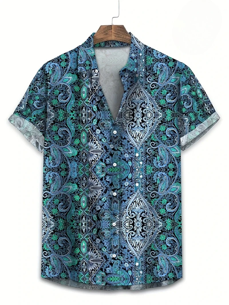 Camicia Hawaiana Paisley Color - Vintage Hawaiian Floral Shirt recensione e prezzo