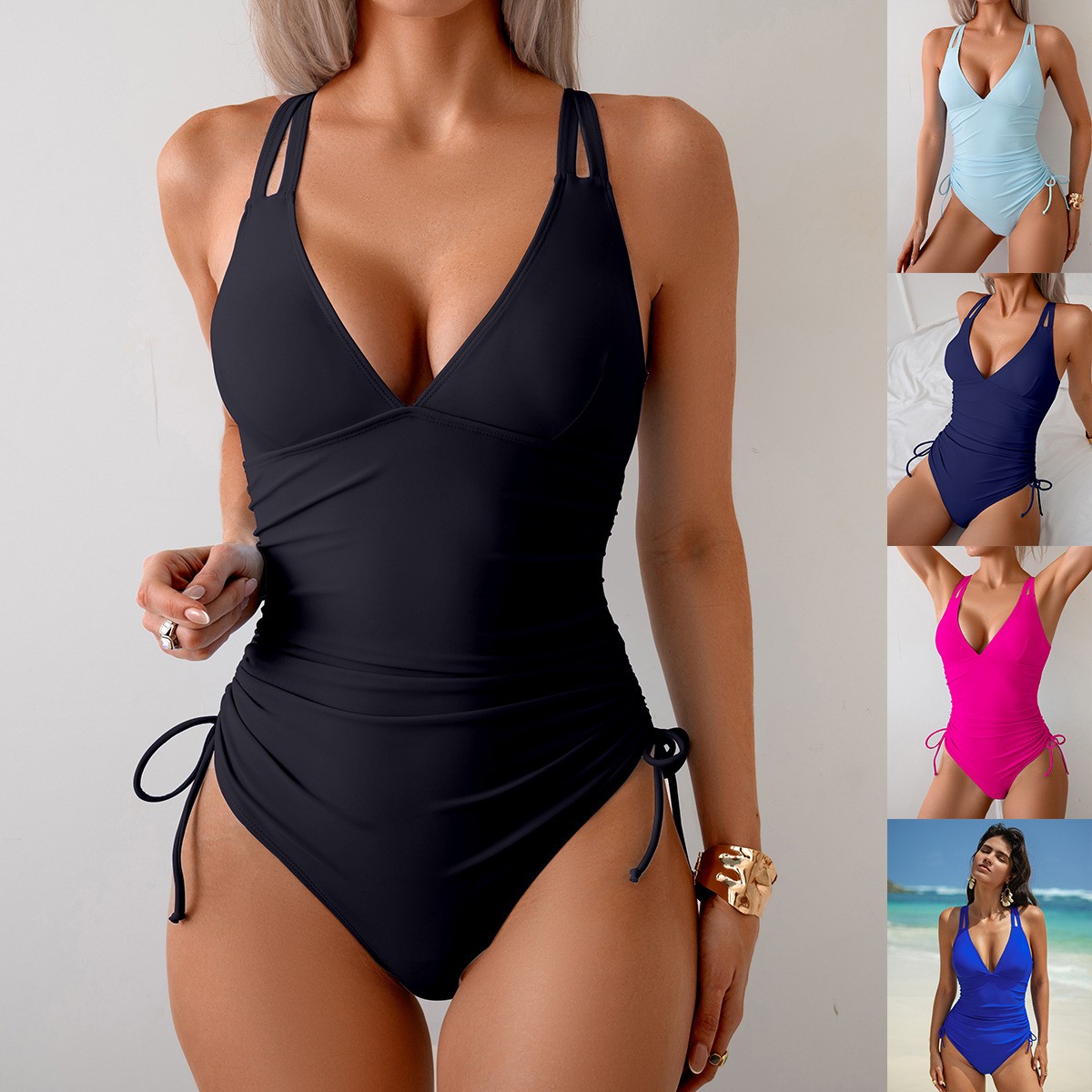 Costume da bagno intero nero t - Suits recensione e prezzo