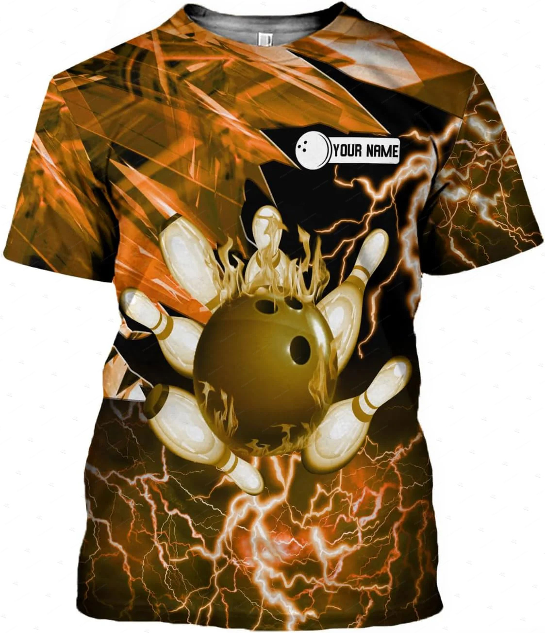 Nome personalizzato Gradiente  - Short Sleeve Bowling Shirt Retro recensione e prezzo