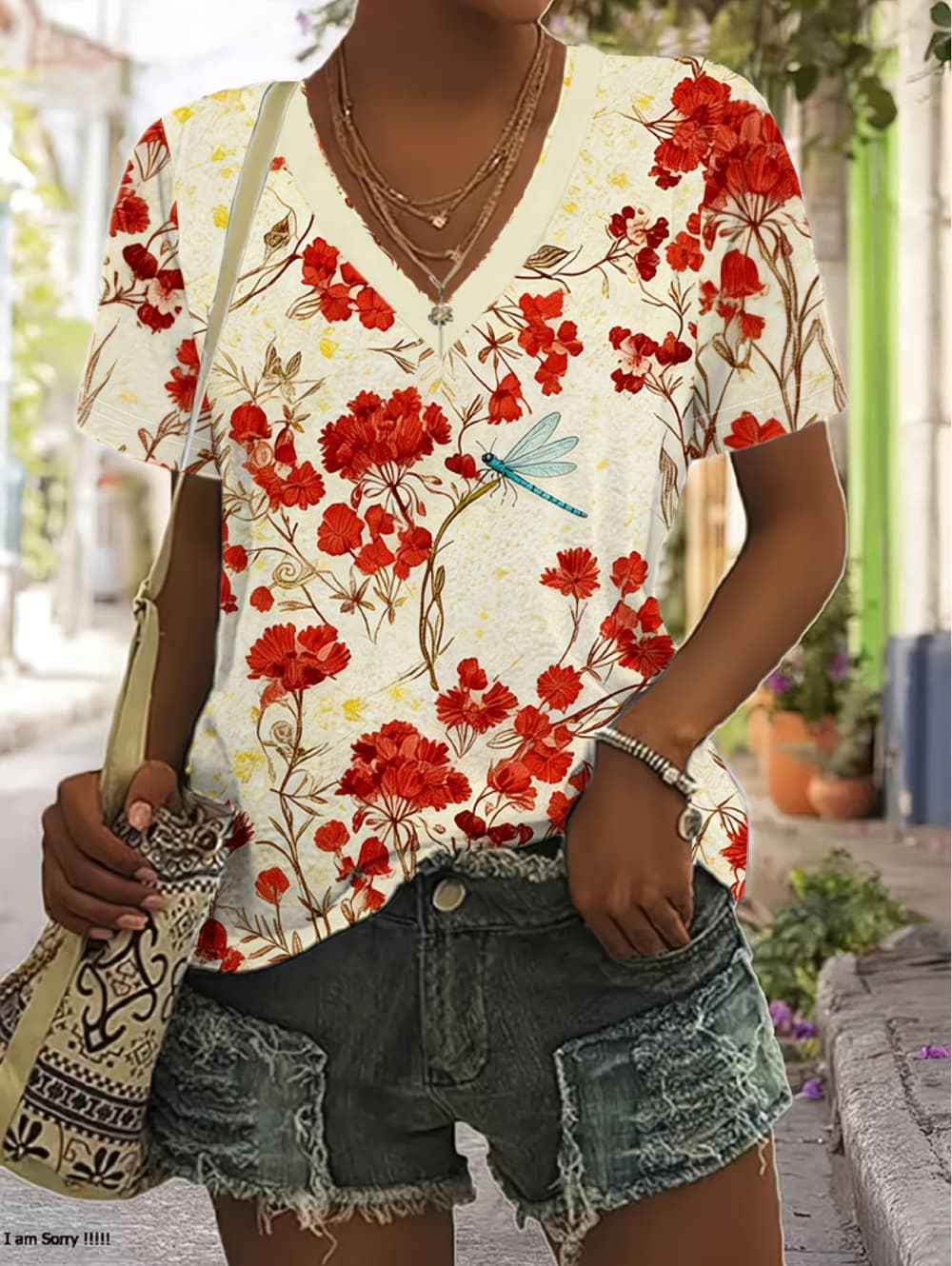 T-shirt Estiva da Donna con St - Vintage Hawaiian Floral Shirt recensione e prezzo