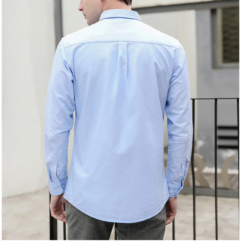 Nuova Camicia Oxford da Uomo 7 - Oxford Cotton Casual Shirt Business recensione e prezzo